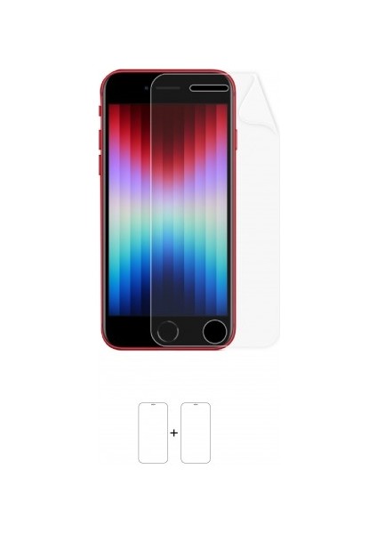 iPhone Se 2022 Ekran Koruyucu Darbe Emici Poliüretan Film Amerika Üretimi