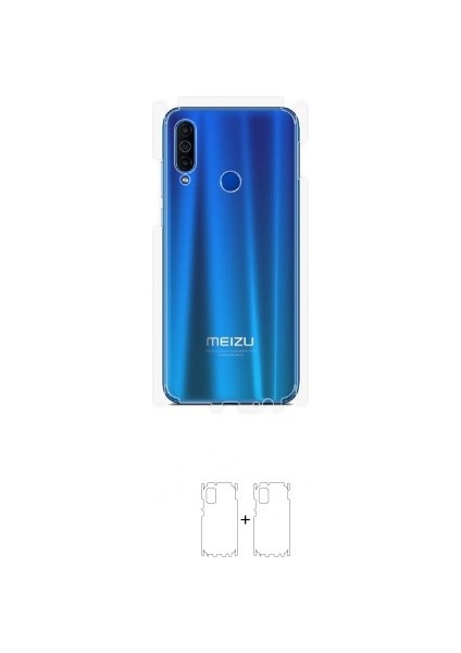 Meizu 10 Arka Yan Koruyucu Darbe Emici Poliüretan Film Amerika Üretimi