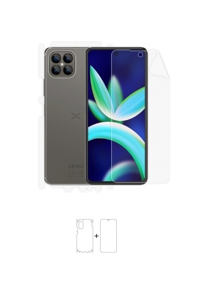 Omix X600 Full Body Ekran Koruyucu Ön Arka Yan Darbe Emici Poliüretan Film
