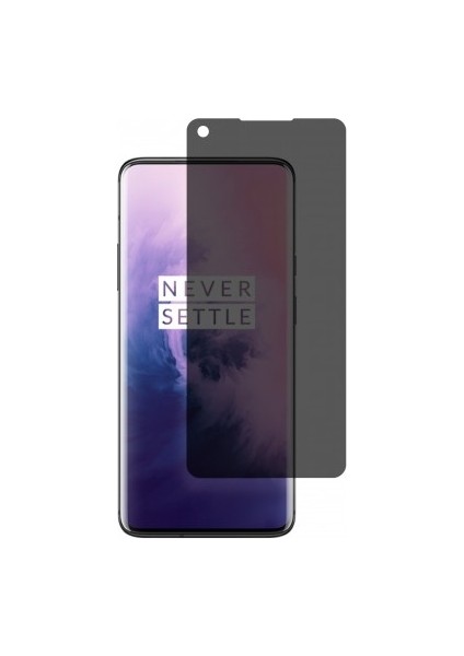 Oneplus 7 Pro Mat Hayalet Ekran Koruyucu Yandan Bakınca Görünmeyen Ekran Privacy Ekran Koruyucu