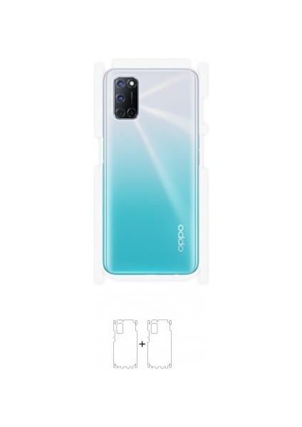 Oppo A72 Arka Yan Koruyucu Darbe Emici Poliüretan Film Amerika Üretimi