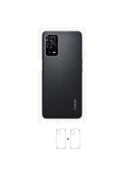 Oppo A55 4.5g Arka Yan Koruyucu Darbe Emici Poliüretan Film Amerika Üretimi