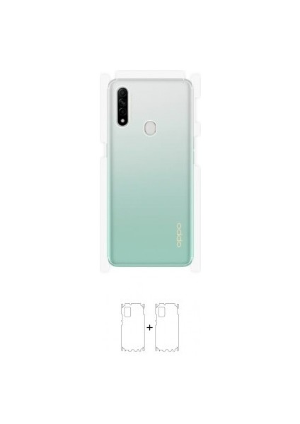 Oppo A31 Arka Yan Koruyucu Darbe Emici Poliüretan Film Amerika Üretimi