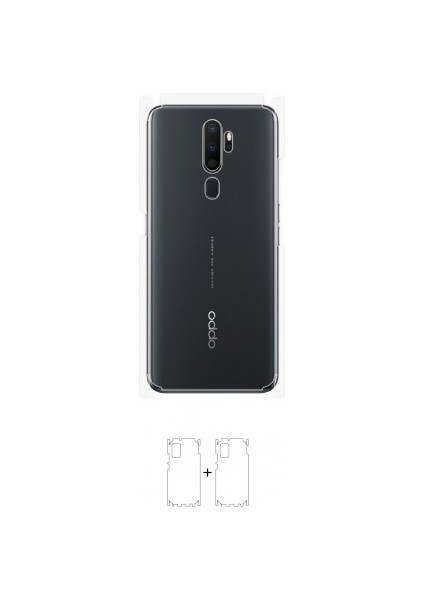 Oppo A5 2020 Arka Yan Koruyucu Darbe Emici Poliüretan Film Amerika Üretimi