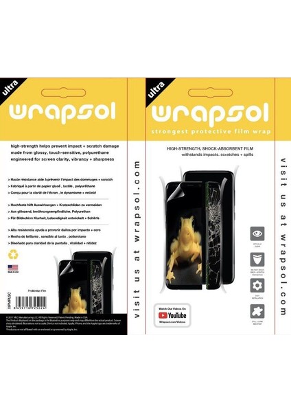 Oppo A12 Full Body Ekran Koruyucu Ön Arka Yan Darbe Emici Poliüretan Film