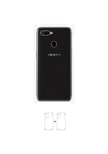 Oppo A5S Arka Yan Koruyucu Darbe Emici Poliüretan Film Amerika Üretimi