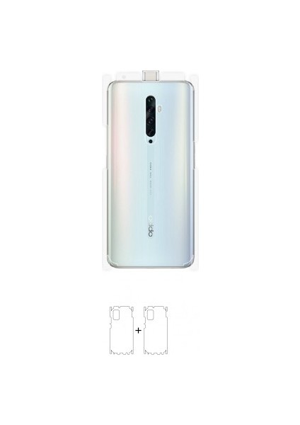 Oppo Reno 2 Z Arka Yan Koruyucu Darbe Emici Poliüretan Film Amerika Üretimi