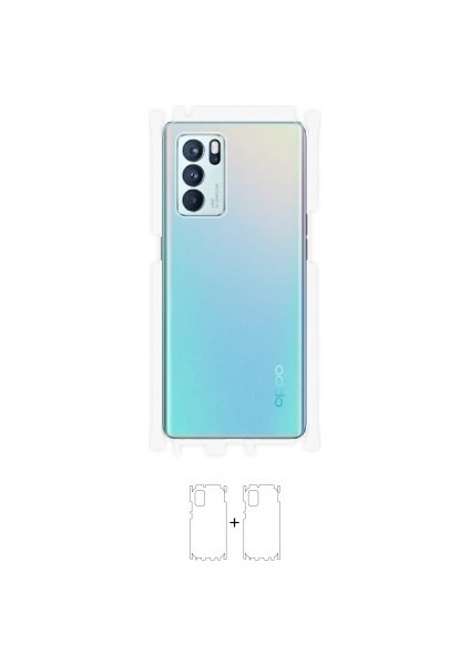 Oppo Reno 6 Pro 5g Arka Yan Koruyucu Darbe Emici Poliüretan Film Amerika Üretimi