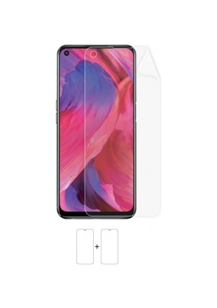 Oppo A74 4.5g Ekran Koruyucu Darbe Emici Poliüretan Film Amerika Üretimi