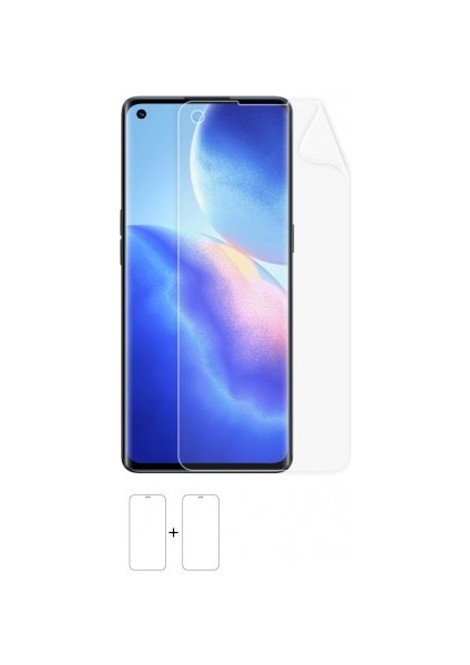 Oppo Reno 5 Pro Ekran Koruyucu Darbe Emici Poliüretan Film Amerika Üretimi