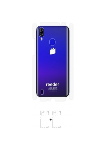 Reeder P13 Blue Arka Yan Koruyucu Darbe Emici Poliüretan Film Amerika Üretimi