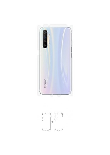 Realme Xt Arka Yan Koruyucu Darbe Emici Poliüretan Film Amerika Üretimi