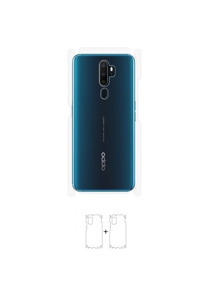 Oppo A9 2020 Arka Yan Koruyucu Darbe Emici Poliüretan Film Amerika Üretimi