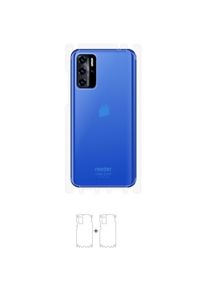 Reeder P13 Blue 2021 Arka Yan Koruyucu Darbe Emici Poliüretan Film Amerika Üretimi