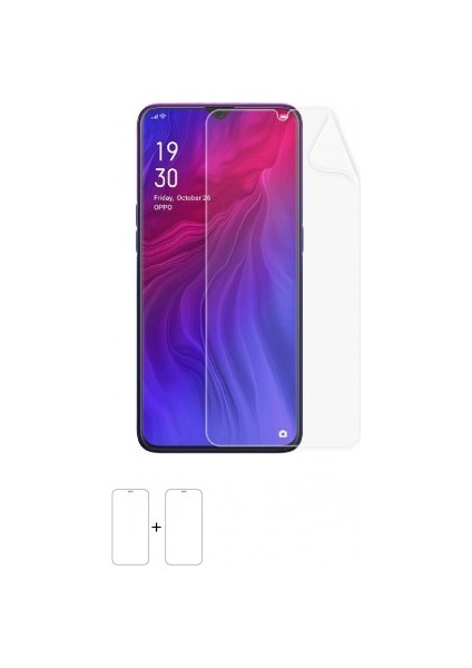 Oppo Reno Z Ekran Koruyucu Darbe Emici Poliüretan Film Amerika Üretimi