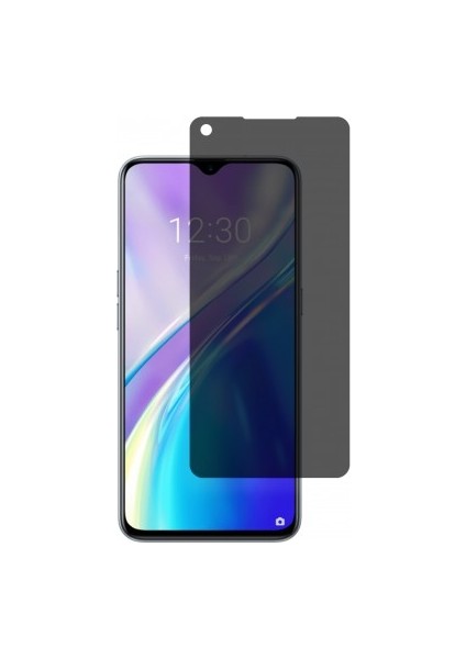 Realme Xt Mat Hayalet Ekran Koruyucu Yandan Bakınca Görünmeyen Ekran Privacy Ekran Koruyucu