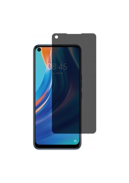 Tecno Spark 7 Pro Mat Hayalet Ekran Koruyucu Yandan Bakınca Görünmeyen Ekran Privacy Ekran Koruyucu