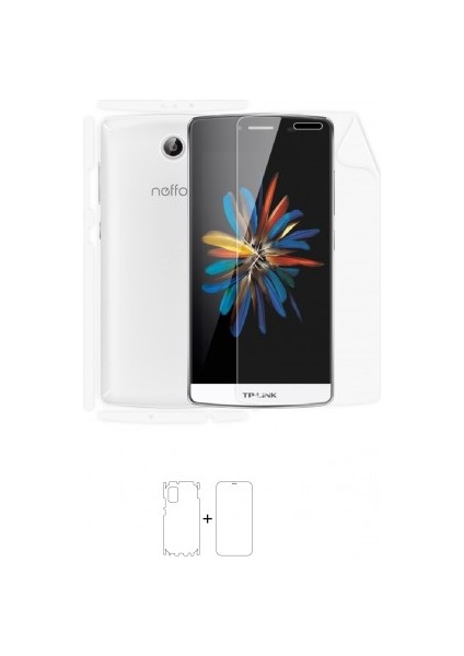 Tplink Neffos C5 Full Body Ekran Koruyucu Ön Arka Yan Darbe Emici Poliüretan Film