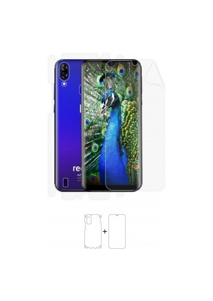 Reeder P13 Blue Full Body Ekran Koruyucu Ön Arka Yan Darbe Emici Poliüretan Film