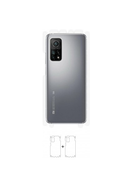 Xiaomi Mi 10T 5g Arka Yan Koruyucu Darbe Emici Poliüretan Film Amerika Üretimi