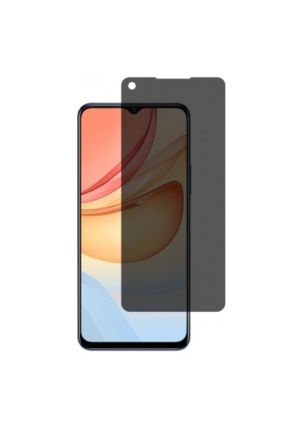 Vivo Y53S Mat Hayalet Ekran Koruyucu Yandan Bakınca Görünmeyen Ekran Privacy Ekran Koruyucu