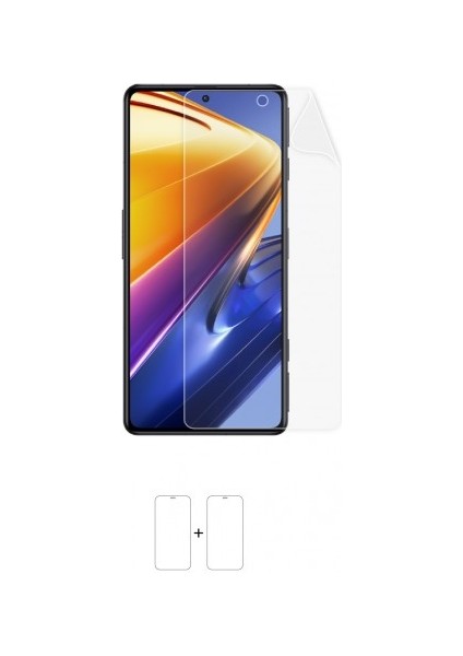 Xiaomi Poco F4 Gt 5g Ekran Koruyucu Darbe Emici Poliüretan Film Amerika Üretimi