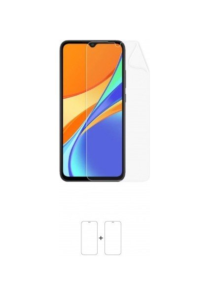 Xiaomi Redmi 9c Ekran Koruyucu Darbe Emici Poliüretan Film Amerika Üretimi