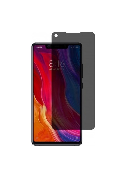 Xiaomi Mi 8 Se Mat Hayalet Ekran Koruyucu Yandan Bakınca Görünmeyen Ekran Privacy Ekran Koruyucu