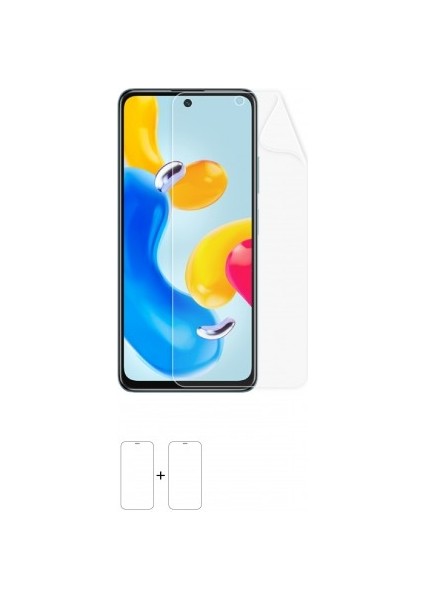 Xiaomi Redmi Note 11S 5g Ekran Koruyucu Darbe Emici Poliüretan Film Amerika Üretimi