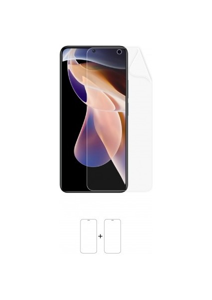 Xiaomi Redmi Note 11 Pro Plus Ekran Koruyucu Darbe Emici Poliüretan Film Amerika Üretimi