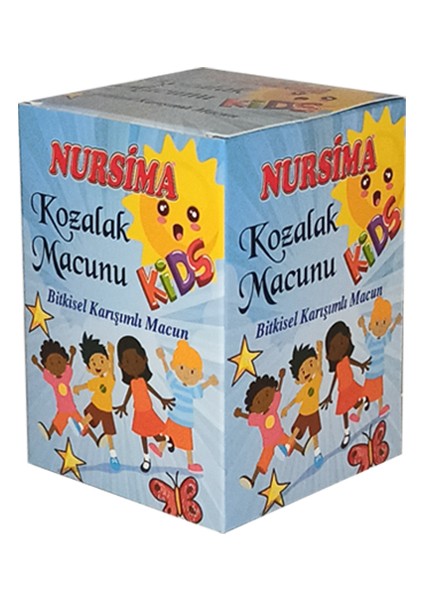 Kozalak Macunu Kids Bitkisel Karışımlı Macun 240 gr