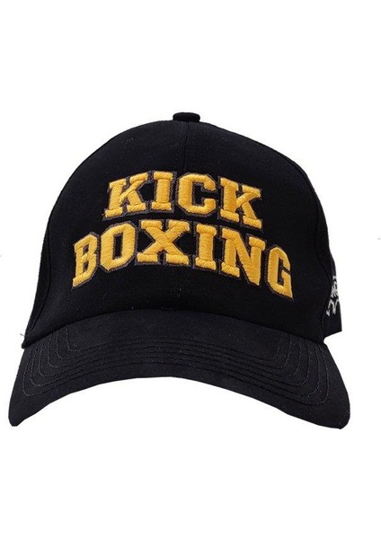 50323AC  Nakışlı Kick Boks Şapka