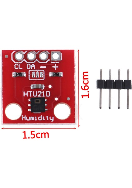 Roba HTU21 3.3V Isı Sıcaklık ve Nem Sensör Modülü Arduino SI7021 SHT11