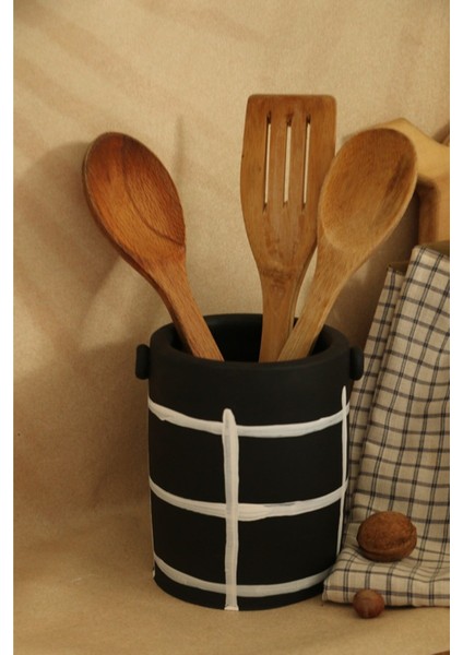 El Yapımı Iskandinav Tarz Sade Kulplu Vazo / Dekoratif Kaşıklık fiyatları
