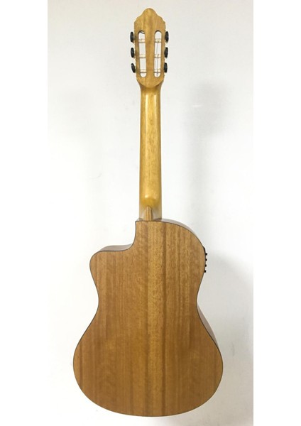 Valencıa VC304CE Elektro Klasik Gitar, Cutaway, 4/4, Naturel Mat,