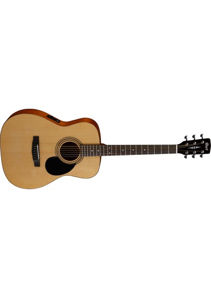 Cort AF510E-OP Elektro Akustik Gitar, Open Pore Maun,