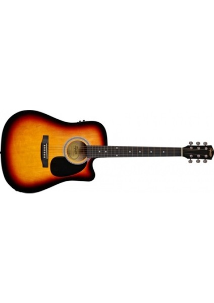 Müzik Squier SA-105CE Dreadnought Cutaway Sbs