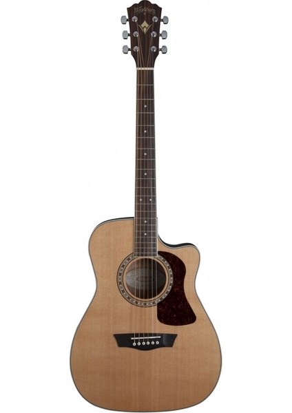 Müzik Washburn Heritage 10 Serisi HF11SCE Elektro Akustik Gitar