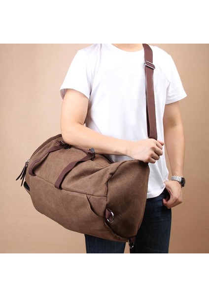 Erkek Vintage Kanvas Sırt Çantası (Yurt Dışından) fırsatları