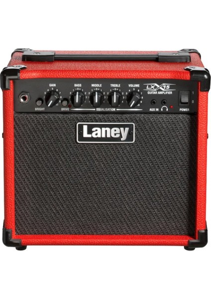 Müzik Laney LX15 Red Elektro Gitar Amfisi