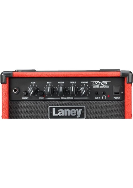 Müzik Laney LX15 Red Elektro Gitar Amfisi