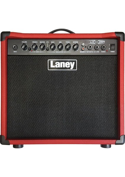 Müzik Laney LX35R Red Elektro Gitar Amfisi