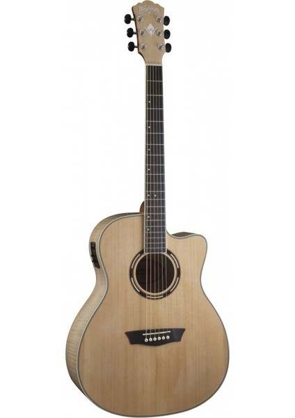 Müzik Washburn AG40CE Apprentice Serisi Elektro Akustik Gitar