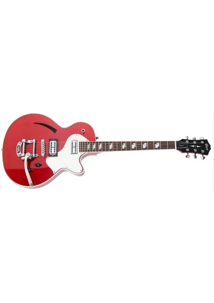 Sunset-I Car Elektro Gitar, Elma Şekeri Kırmızısı, Tv Jones Cla
