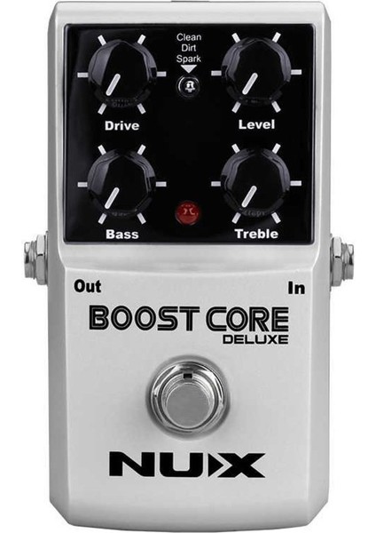 Müzik Nux Boost Core Deluxe Booster Pedalı