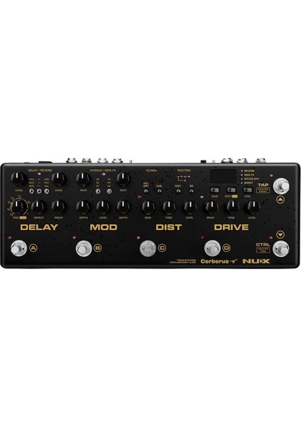 Müzik Nux Cerberus Gitar Efekt ve Kontrol Pedalı