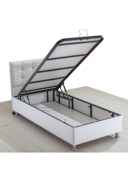 Crystal Plus Sandıklı Baza (120 x 200 ) cm beyaz renkli Başlık Hariç fiyatları