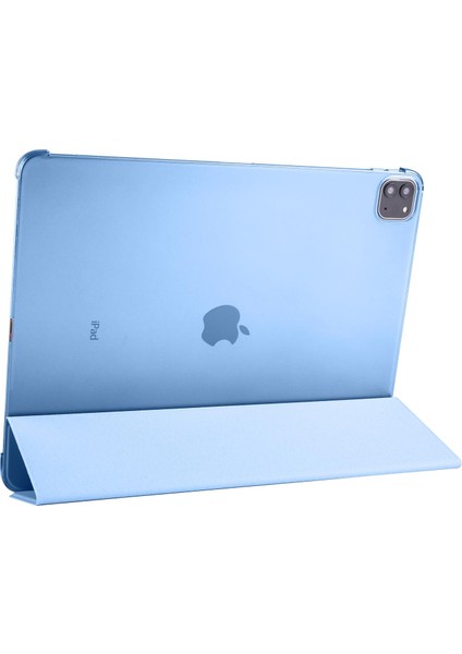iPad Pro 11 4. Nesil 2022 M2 Uyumlu Kılıf Flip Akıllı Kapak Standlı Smart Cover Uyku Modlu