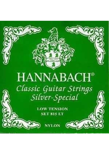 Müzik Hannabach 815 Lt Klasik Gitar Teli