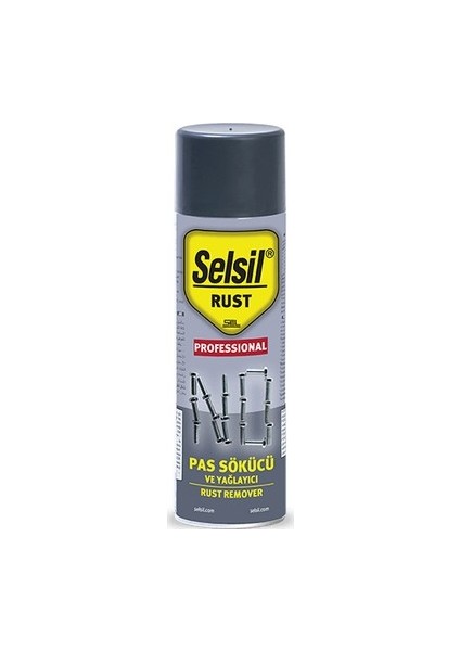 Selsil Araç Temizleyici Selsil Pas Sökücü ve Yağlayıcı Sprey 200 ml